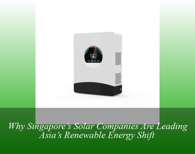 Why Singapore’s Solar Companies Are Leading Asia’s Renewable Energy Shift